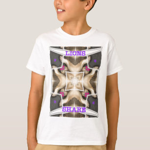 Serengeti Splendor: Vibrant Animal Hide Artistry T-Shirt