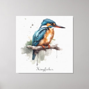 Serenität des Eisvogels Leinwanddruck