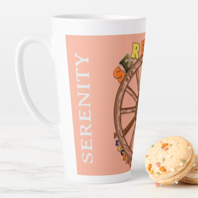 SERENITÄT - FRIEDLICHE AKZEPTANZ MILCHTASSE (Beispiel)