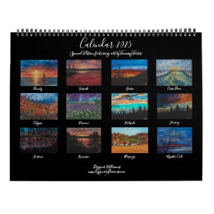 Serenity 2025 Kalender von Artist Tammy