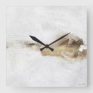 Serenity 4 quadratische wanduhr