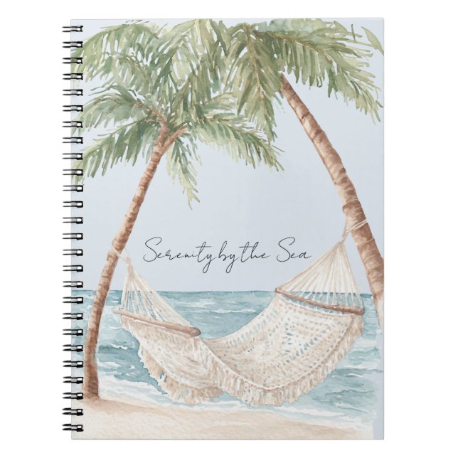 Serenity By The Sea   Notizblock (Vorderseite)