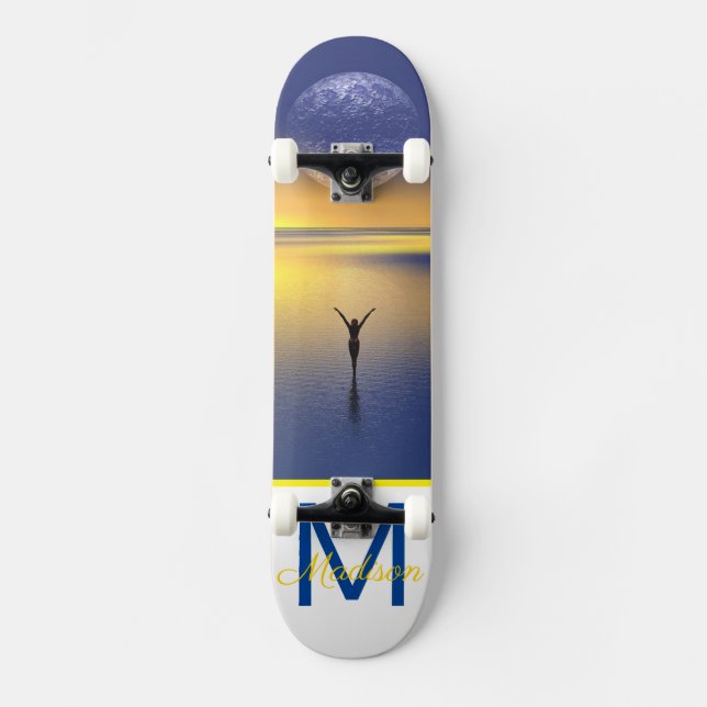 Serenity Earth Skateboard (Vorderseite)