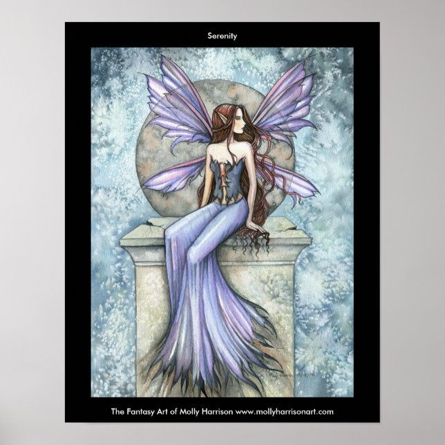 Serenity Fairy Poster von Molly Harrison (Vorne)