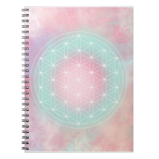 Serenity Flower of Life Notizblock