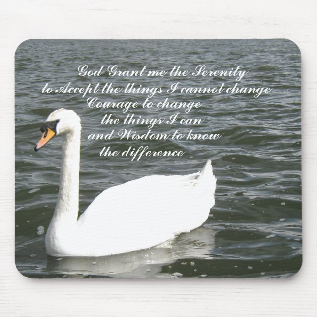 Serenity-Gebet-Maus-Matte Mousepad (Vorne)