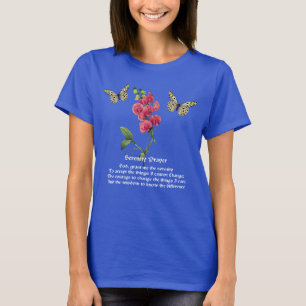 Serenity-Gebet und Schmetterling T-Shirt