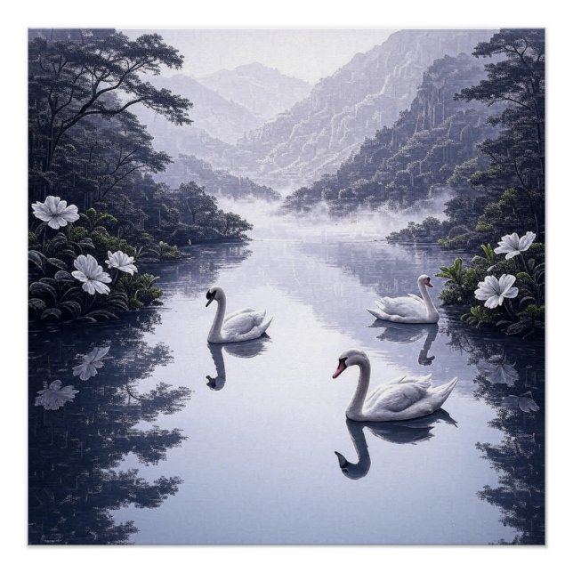 Serenity Lake Poster (Vorderseite)