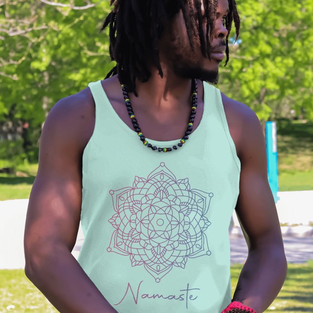 Serenity Mandala Namaste T-Shirt (Von Creator hochgeladen)