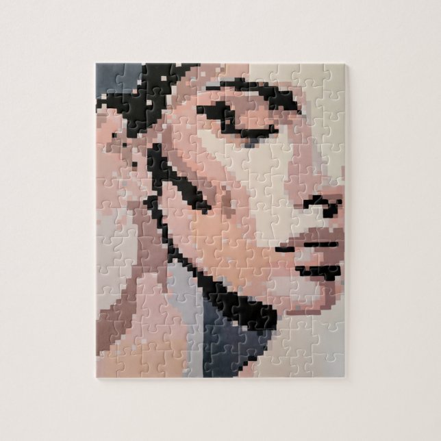 Serenity Modernes Neutronensteckportrait Puzzle (Vertikal)