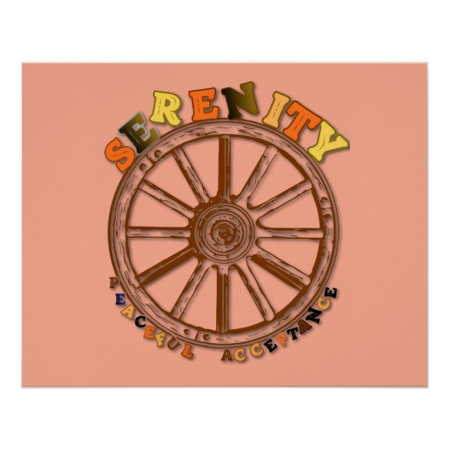 Serenity Poster (Vorderseite)