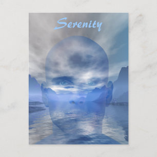 Serenity-Postkarte Postkarte