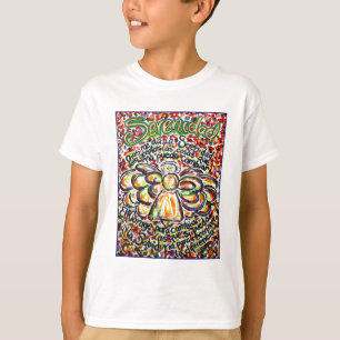 Serenity Prayer Angel (spanischer Text) T-Shirt