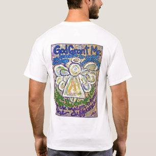 Serenity Prayer Angel T - Shirt (hinten)