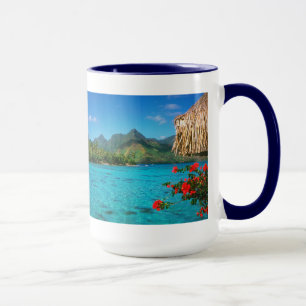 Serenity Prayer & Bora Bora Island Tasse