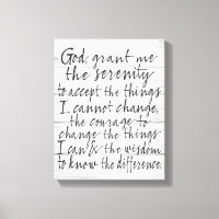 Serenity Prayer - Bounce Kalligrafie Script Modern