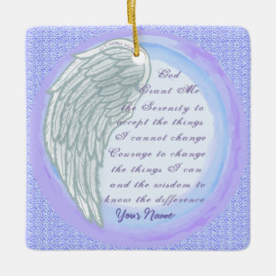 Serenity Prayer Christlich Keramikornament