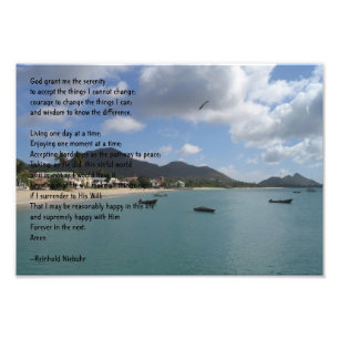Serenity Prayer Fotodruck
