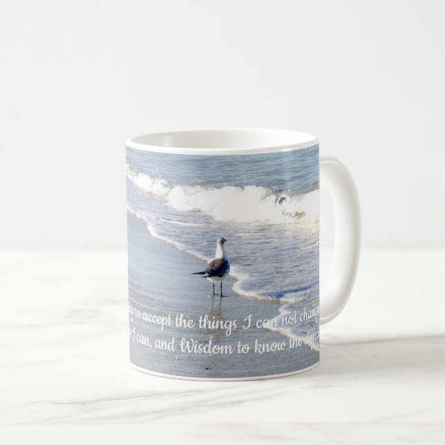 Serenity Prayer Kaffeetasse (VorderseiteRechts)