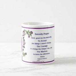 Serenity Prayer Kurz Kaffeetasse