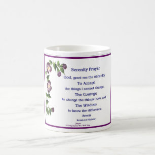 Serenity Prayer Kurz Kaffeetasse
