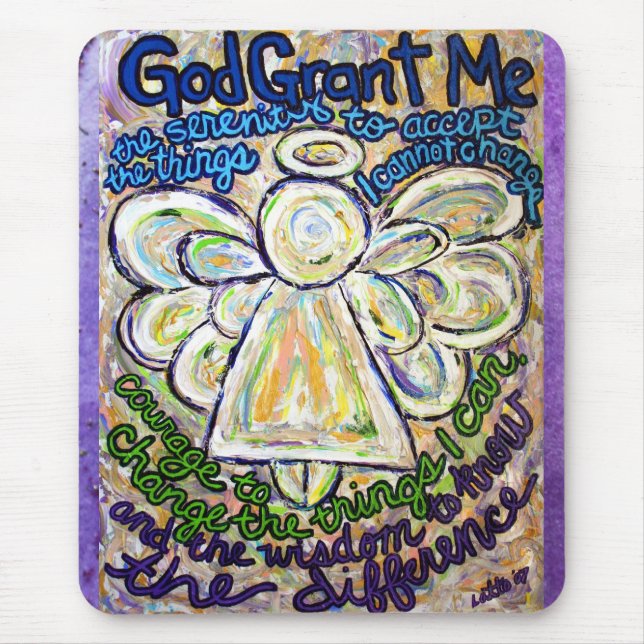 Serenity Prayer Mousepad (Vorne)