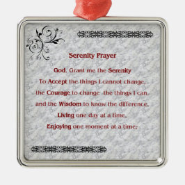 Serenity Prayer Ornament