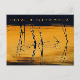 Serenity Prayer Postcard Postkarte