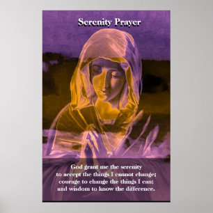 Serenity Prayer Poster