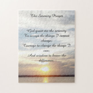 Serenity Prayer Puzzle
