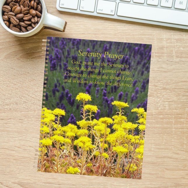 Serenity Prayer Sommergarten Blumen Planer (In Situ)