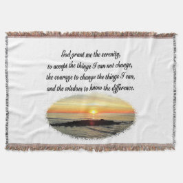 SERENITY PRAYER SUNRISE FOTO DESIGN DECKE