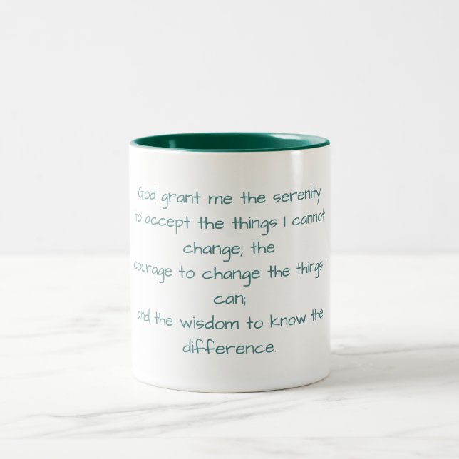 Serenity Prayer Tasse (Mittel)