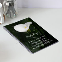 Serenity Prayer White Calla Lily Floral