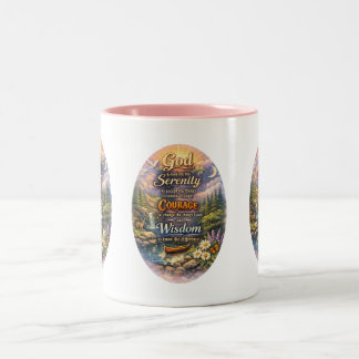 Serenity Prayer Zweifarbige Tasse