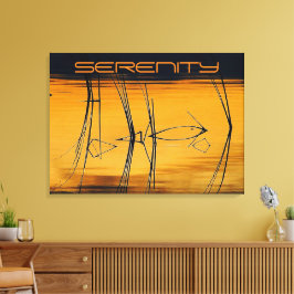 Serenity Stretch Canvas Print Leinwanddruck