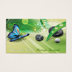 Serenity Sunshine Therapeuten-Geschenk Visitenkart