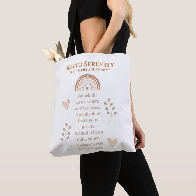 Serenity Tote Bag - wiederverwendbare Niedliche Ta (Von Nahem)