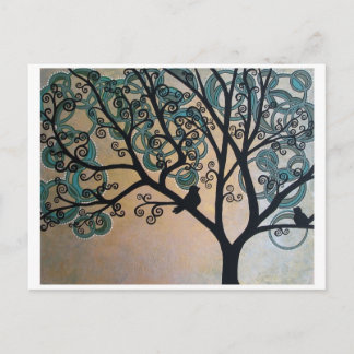 Serenity Tree Postkarte