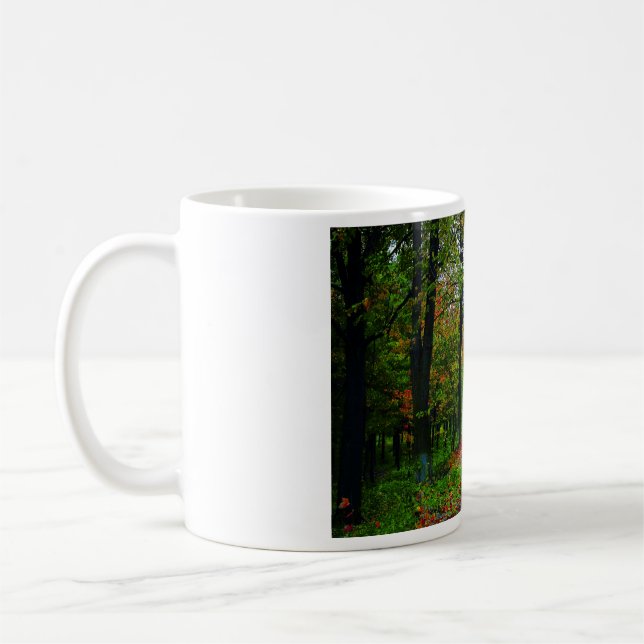 Serenity-Wald-Tasse - Kaffee-Teetasse Kaffeetasse (Links)