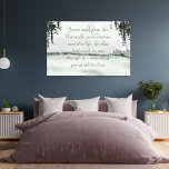 SERENITY Winter Mountain Bibel Bibel Bibel Kunst Leinwanddruck<br><div class="desc">"Jesus sprach zu ihr, ich bin die Auferstehung, und das Leben: Wer an mich glaubt, obwohl er tot war, wird er doch leben:" Johannes 11:25 (KJV) inspirierende Bibelschrift Bibel Wandkunst, um in deiner Zuhause zu hängen. Schöne Details auf gedehnten Leinwand bedruckt. Macht ein großartiges Hochzeitsgeschenk. Drehhandschrift über eine schöne Winterbergszene...</div>