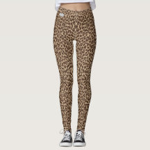 SERESHKI SAMMLUNG Klein gedruckt-Leopard-Leggings