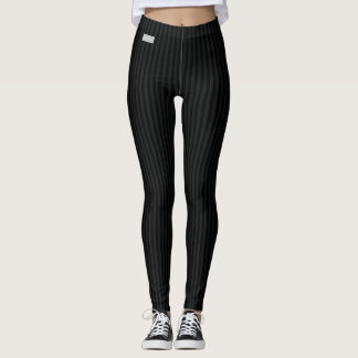 SERESHKI SAMMLUNGS-Schwarzespinstripe-Leggings Leggings