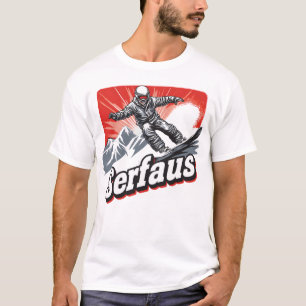 Serfaus Slopes Begeistertes T-Shirt - Genießen Sie