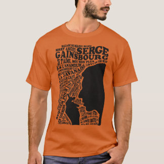 Serge Gainsbourg Discographie T-Shirt