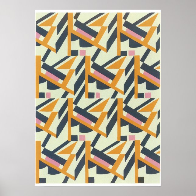 Serge Gladky Jazz Art Poster (Vorne)