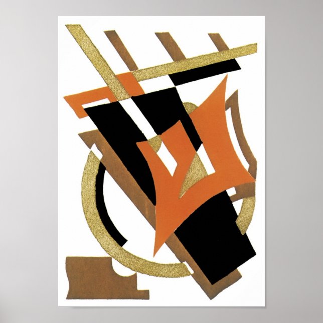 Serge Gladky Jazz Art Poster (Vorne)