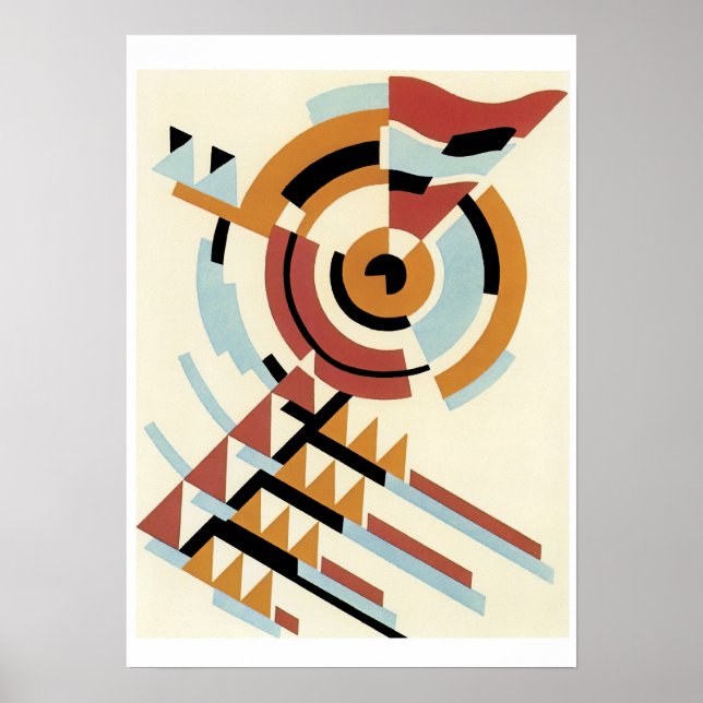 Serge Gladky Jazz Art Poster (Vorne)