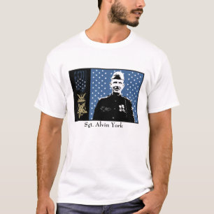 Sergeant Alvin York und Ehrenmedaille T-Shirt