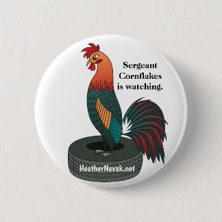 Sergeant Cornflakes Pin Button